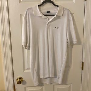 Oakley mens white polo. Size large.